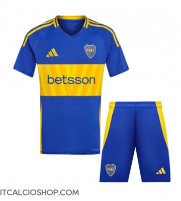 Boca Juniors Prima Maglia Bambino 2024-25 Manica Corta (+ Pantaloni corti)